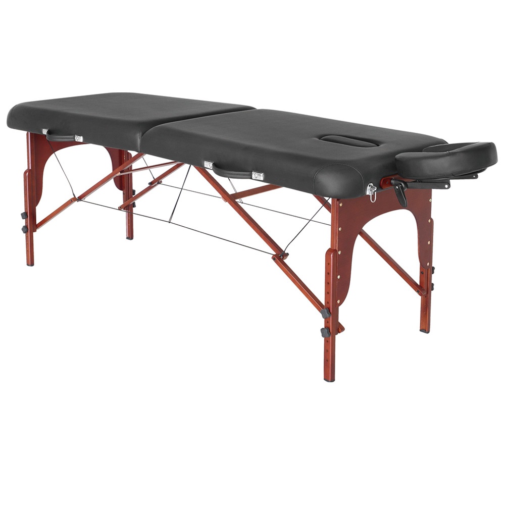 Wooden massage table