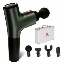 Four heads massage gun with Aluminum Box