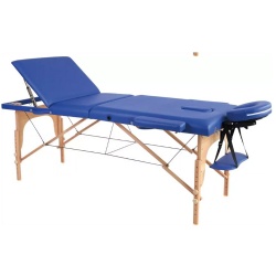 Wooden massage table