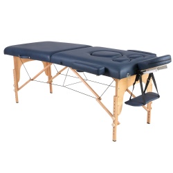 Wooden massage table