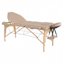 Wooden massage table