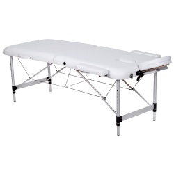 Aluminum massage table