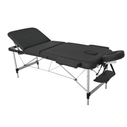 Aluminum massage table