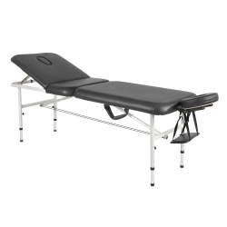 Aluminum massage table