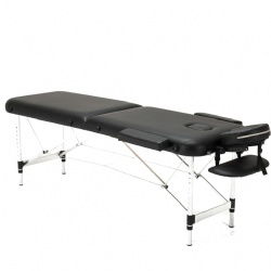 Aluminum massage table