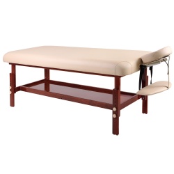 Stationary massage table