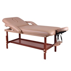 Stationary massage table