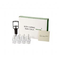 Glass cupping set