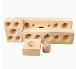 Shaping aid set for moxa cones