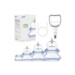 Pump silicon cupping set
